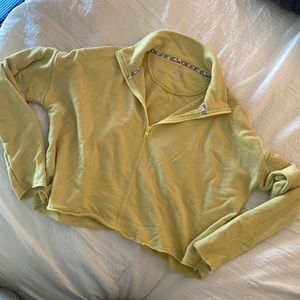 Aerie cropped sweatshirt